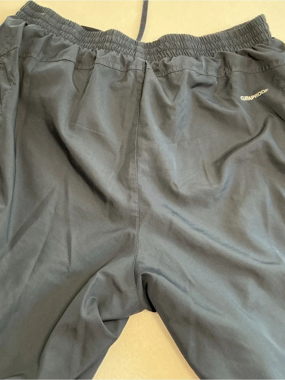 adidas Men's Clima365 Track Pants Navy Blue 3-Stripe Mesh Lined large